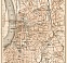 Düsseldorf city map, 1906