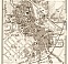 Osnabrück city map, 1887