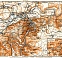 Karlsbad (Karlový Vary) and environs map, 1911