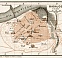 Badajoz city map, 1913