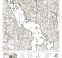 Vuontele Village Site. Vuontele. Topografikartta 521211. Topographic map from 1939