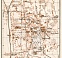 Aix-les-Bains town plan, 1913