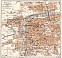 Prag (Prague, Praha), city map (names in Czech), 1911