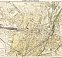 München (Munich) city map, 1899