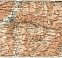 Chur and Arosa environs map (with Schanfigg), 1909