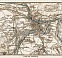 Ischl (Bad Ischl) and environs map, 1903