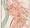 Belgrade (Београд, Beograd) city map, 1903