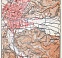 Freiburg (im Breisgau) and environs map, 1906