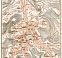 Siena city map, 1909