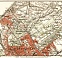 Scheveningen and The Hague environs map, 1909