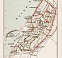 Visby (Wisby) city map, 1899