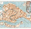 Venice city map, 1929