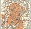 Danzig (Gdańsk) city map, 1887