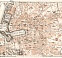 Marseille city map, 1902