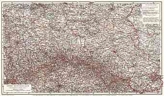 Germany, southeastern provinces of the northern part. General map, 1913