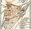 Laxenburg (to Vienna/bei Wien) town plan, 1911