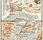 Vladivostok (Владивостокъ), city map. Vladivostok environs map, 1914