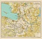 Leningrad (Saint Petersburg) environs map (Окрестности Ленинграда), about 1926