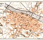 Saragossa (Zaragoza) city map, 1929