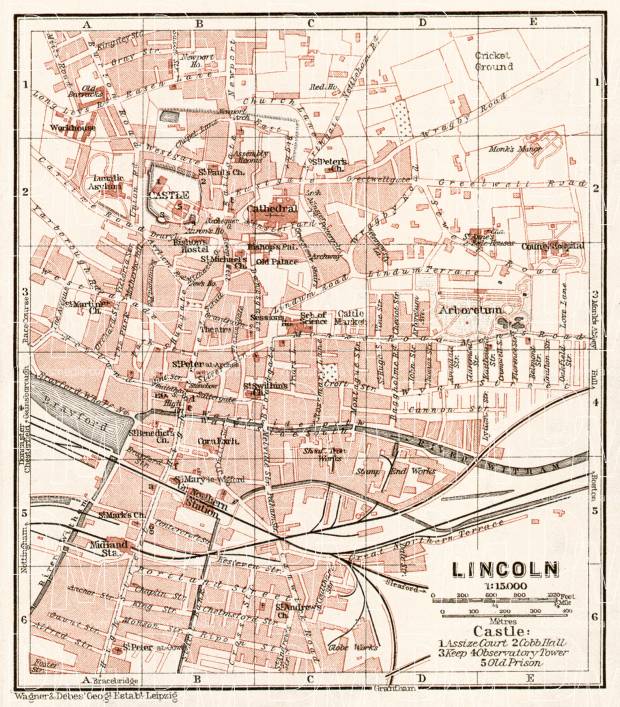 Lincoln city map, 1906. Use the zooming tool to explore in higher level of detail. Obtain as a quality print or high resolution image