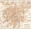 Moscow (Москва, Moskva), city map (in English), 1914