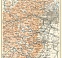 Vienna (Wien) environs map, 1929