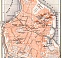 Mantua (Mantova) city map, 1908