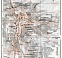 Marienbad (Mariánské Lázne) city map, 1910