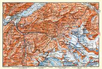 Grindelwald map, 1897