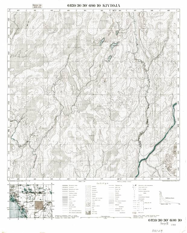 Kivioja. Topografikartta 512109. Topographic map from 1935. Use the zooming tool to explore in higher level of detail. Obtain as a quality print or high resolution image