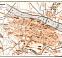 Zaragoza city map, 1913