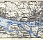 Hamburg and environs map, 1887