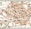 Aix (Bouches-du-Rhône) city map, 1902