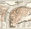 Nizhny Novgorod (Нижнiй Новгородъ) city map, 1914