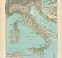 Italy Map, 1905