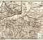 Cintra (Sintra) city map, 1913. Environs of Cintra