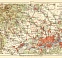 Frankfurt am Main environs map, 1927
