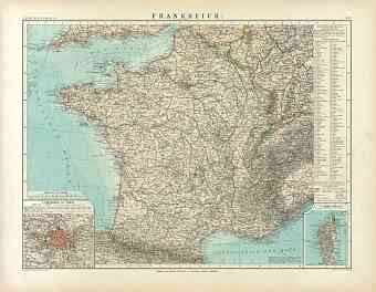 France Map, 1905