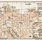 Stavanger city map, 1931