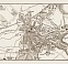 Teplitz (Teplice) city map, 1903