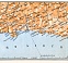 Genoese Riviera map, 1898