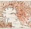 Genoa (Genova) city map, 1913
