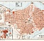 Havana (Habana), city map. Map of the Environs of Havana (Habana), 1909