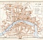 Pisa city map, 1929