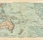 Australia and Polynesia Map (in Russian), 1910