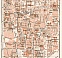 Clermont-Ferrand city map, 1902