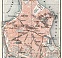 Mantua (Mantova) city map, 1898