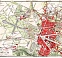 Versailles city and park map, 1931