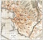 Genoa (Genova) city map, 1898