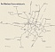 München (Munich) tram network diagram, 1910